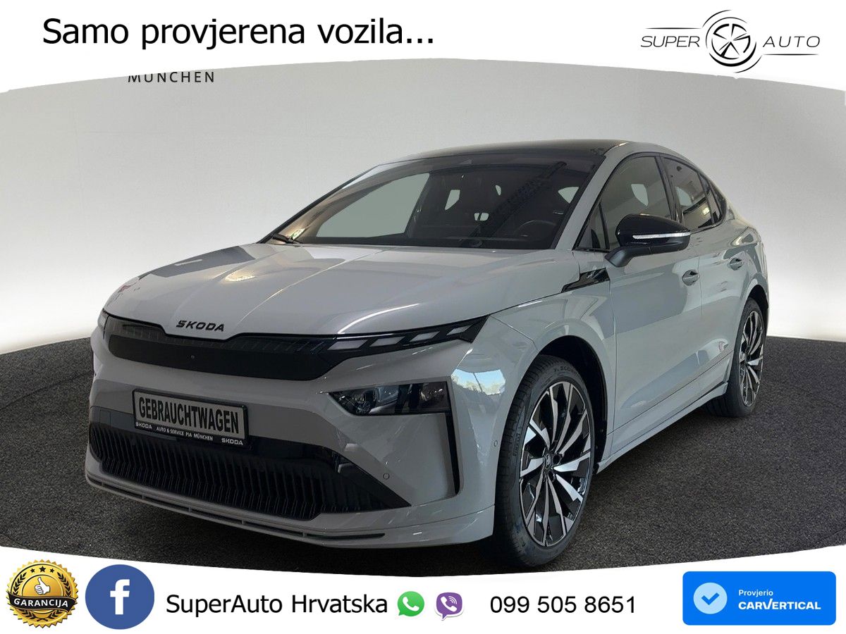 Škoda Enyaq Coupe iV 85 82 kWh (286 KS) SportLine LED+GR SJED+ACC