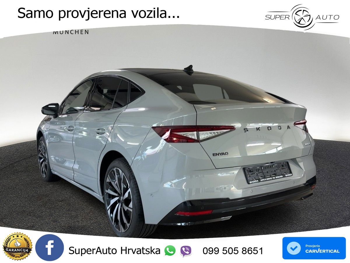 Škoda Enyaq Coupe iV 85 82 kWh (286 KS) SportLine LED+GR SJED+ACC