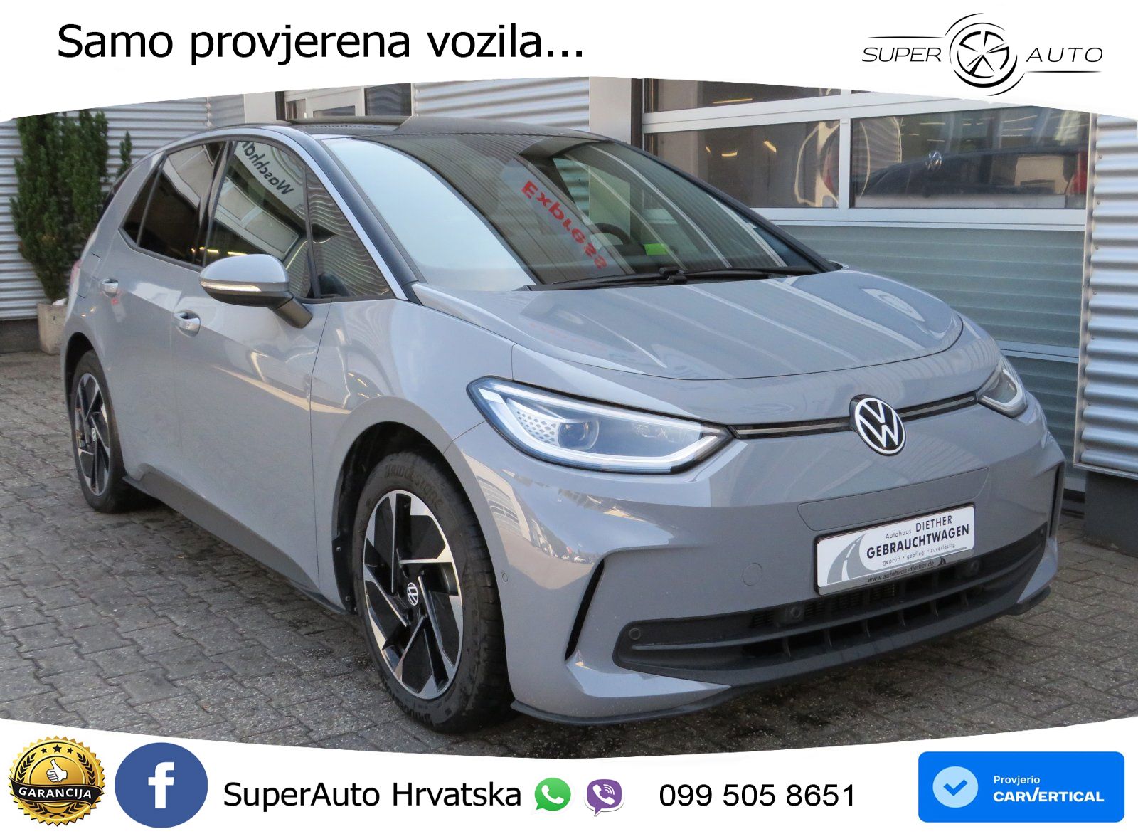 Volkswagen ID.3 Pro 62 kWh (204 KS) LED+GR SJED+ACC