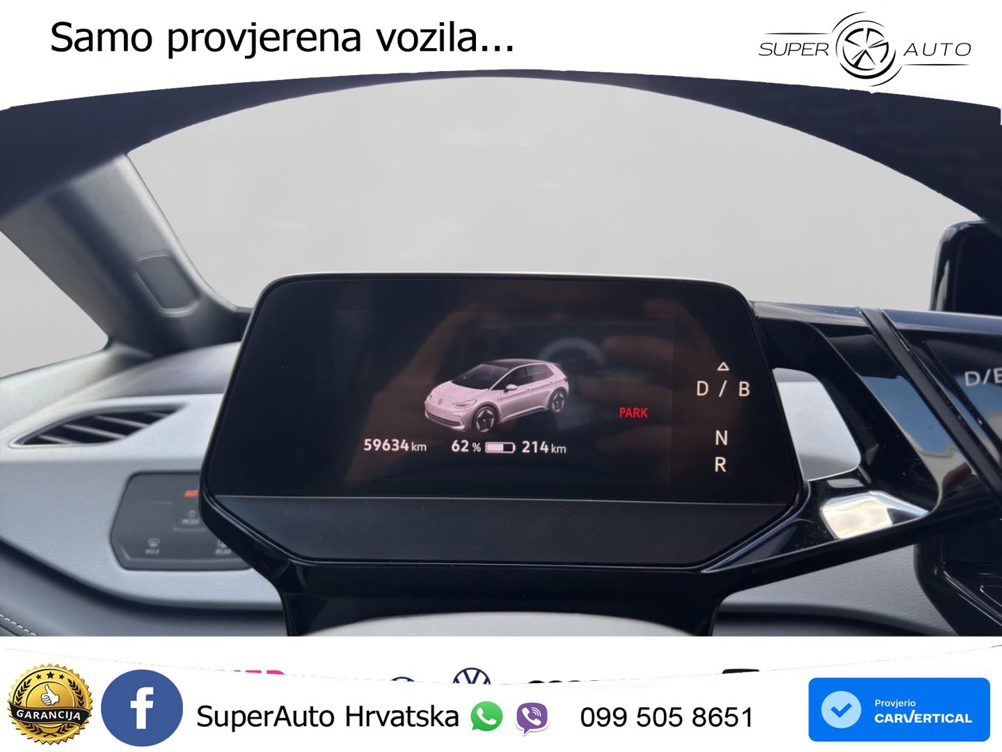 Volkswagen ID.3 Pro 62 kWh (204 KS) LED+GR SJED+ACC