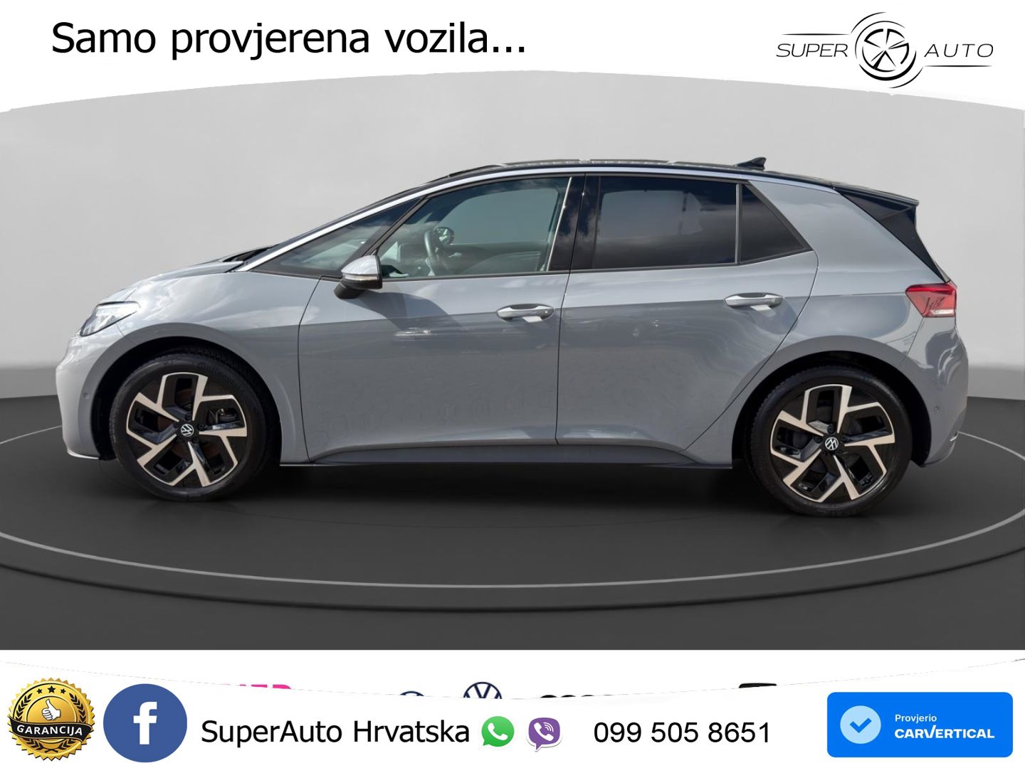 Volkswagen ID.3 Pro 62 kWh (204 KS) LED+GR SJED+ACC