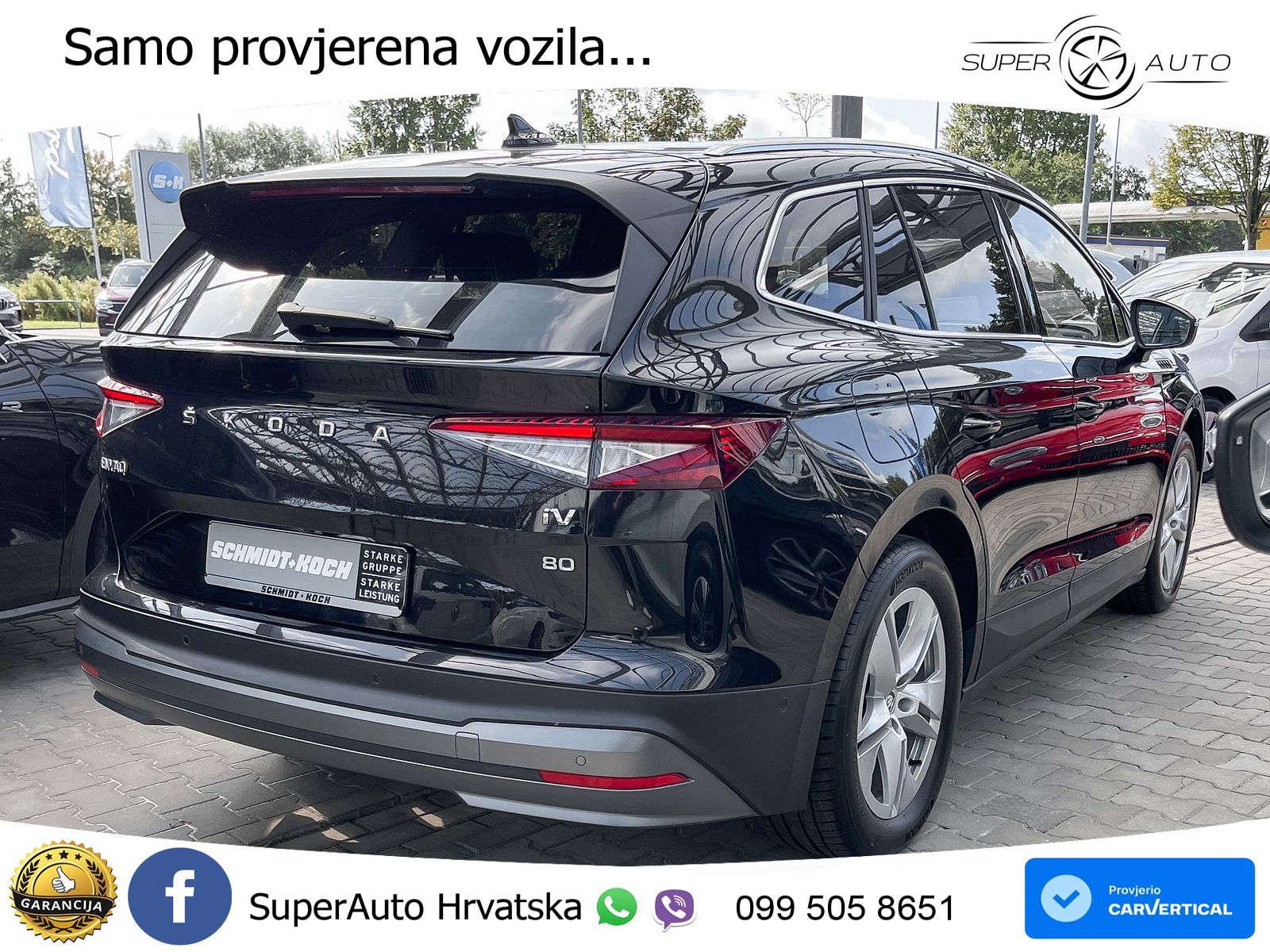 Škoda Enyaq iV 80 82 kWh (204 KS) Lodge LED+GR SJED+ACC