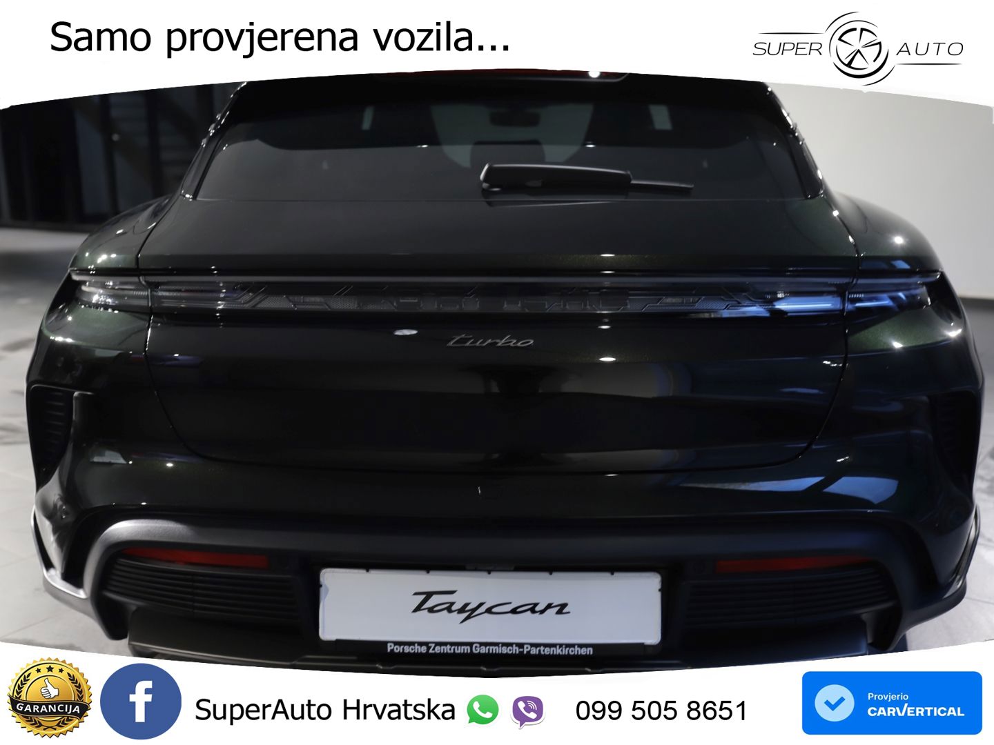 Porsche Taycan Cross Turismo Turbo 105 kWh (884 KS)