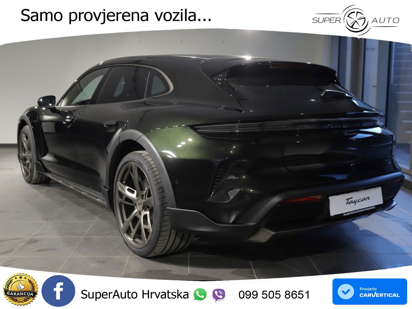 Porsche Taycan Cross Turismo Turbo 105 kWh (884 KS)