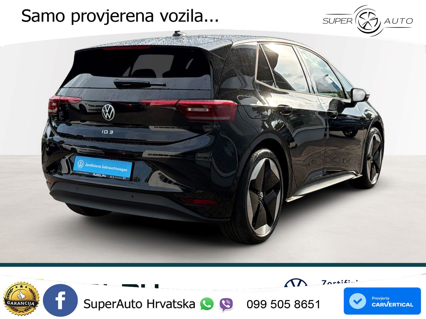 Volkswagen ID.3 Pro 62 kWh (204 KS) LED+GR SJED+ACC