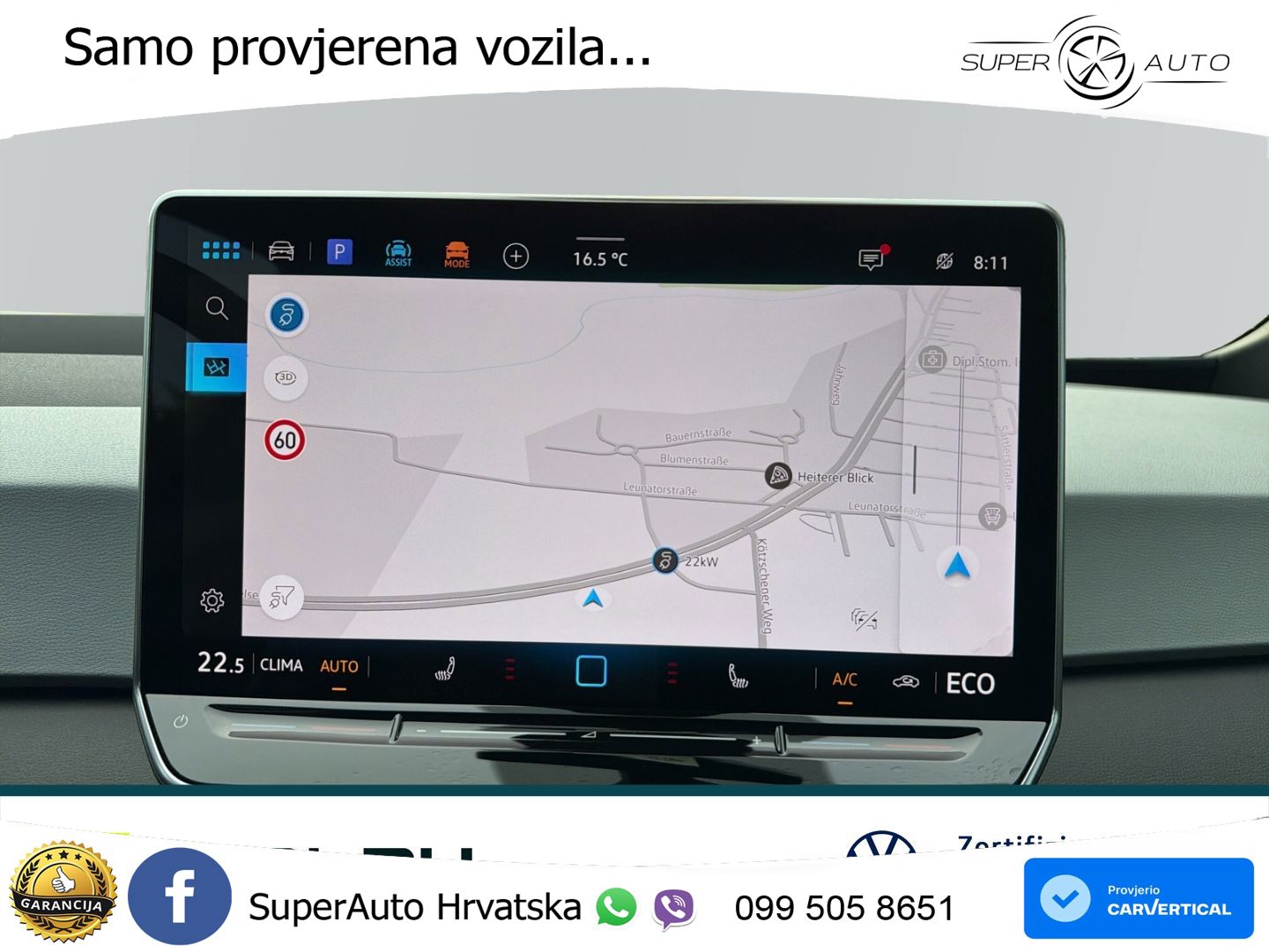 Volkswagen ID.3 Pro 62 kWh (204 KS) LED+GR SJED+ACC