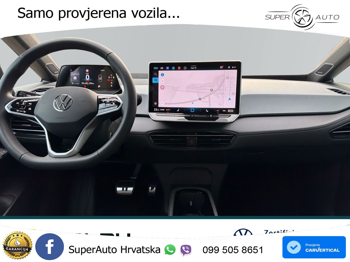 Volkswagen ID.3 Pro 62 kWh (204 KS) LED+GR SJED+ACC