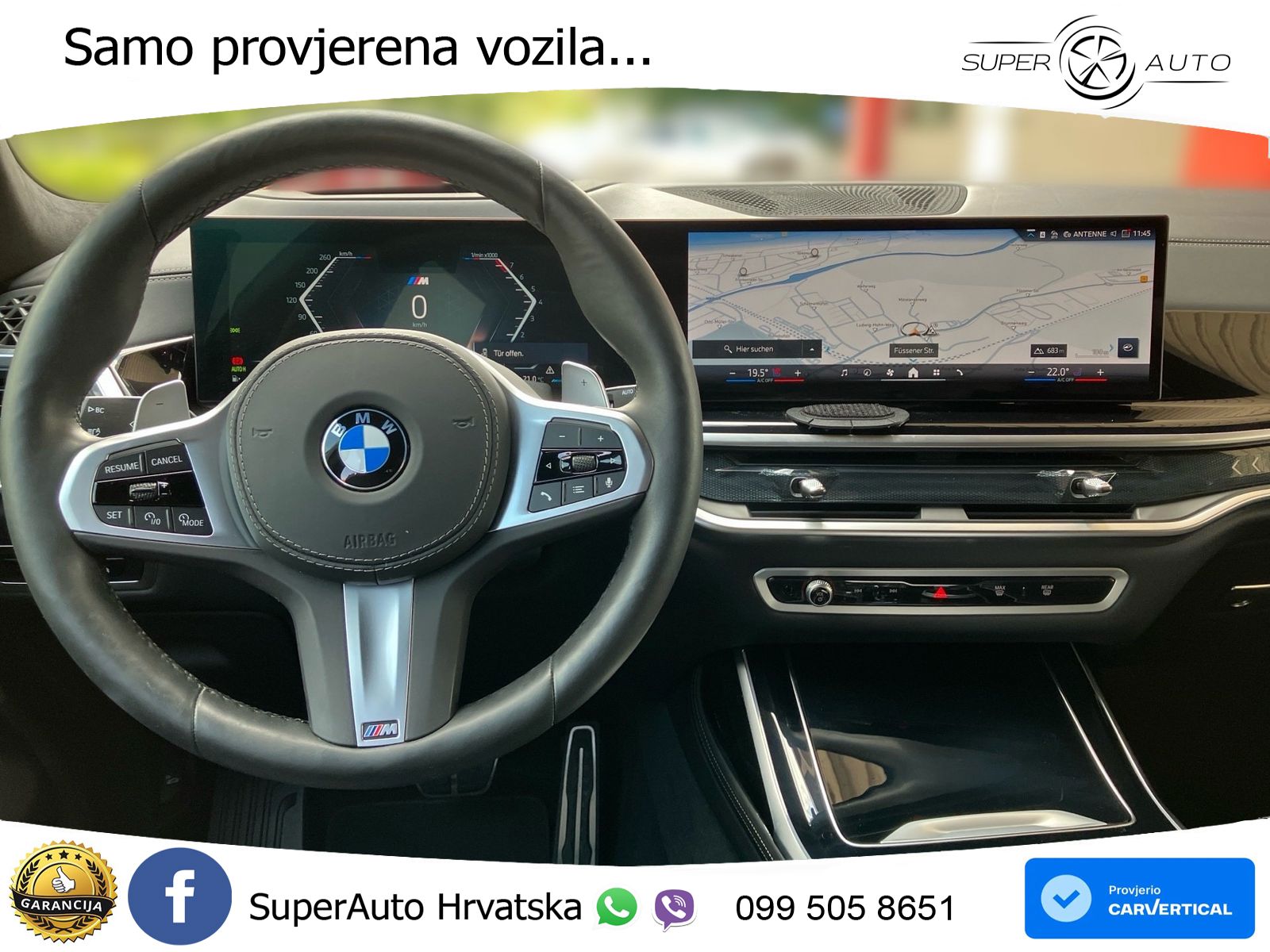BMW X7 40i (381 KS) xDrive Steptronic M Sport LED+GR SJED+ACC