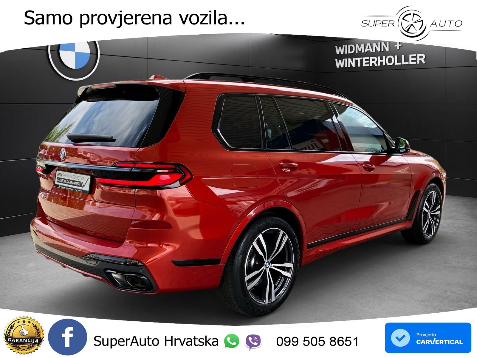 BMW X7 40i (381 KS) xDrive Steptronic M Sport LED+GR SJED+ACC