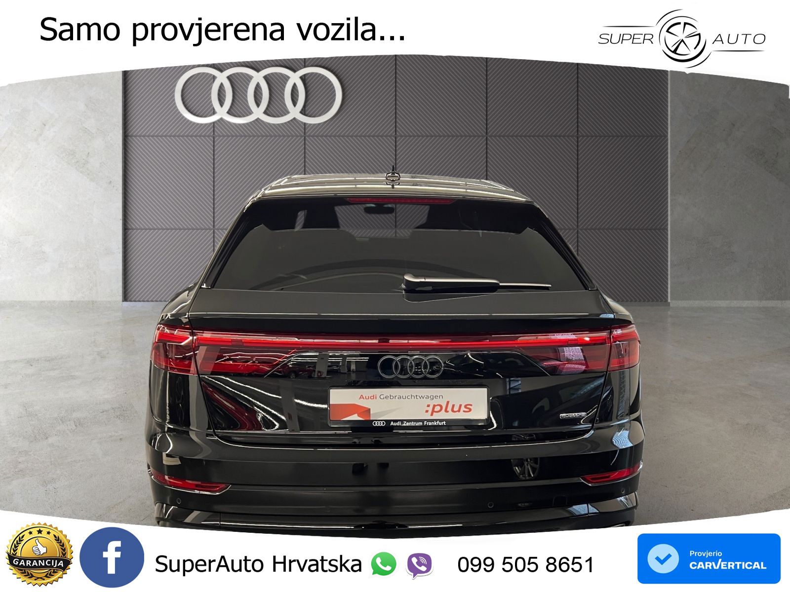 Audi Q8 55 TFSIe V6 (394 KS) quattro Tiptronic S line LED+GR SJED+ACC