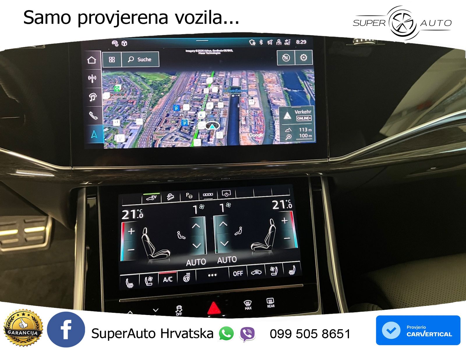 Audi Q8 55 TFSIe V6 (394 KS) quattro Tiptronic S line LED+GR SJED+ACC