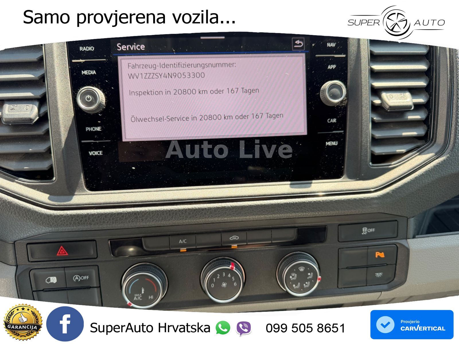 VW Crafter 140 KS