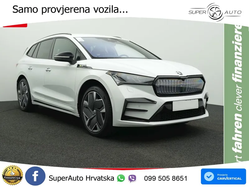Škoda Enyaq iV RS 82 kWh (340 KS) AWD LED+GR SJED+ACC