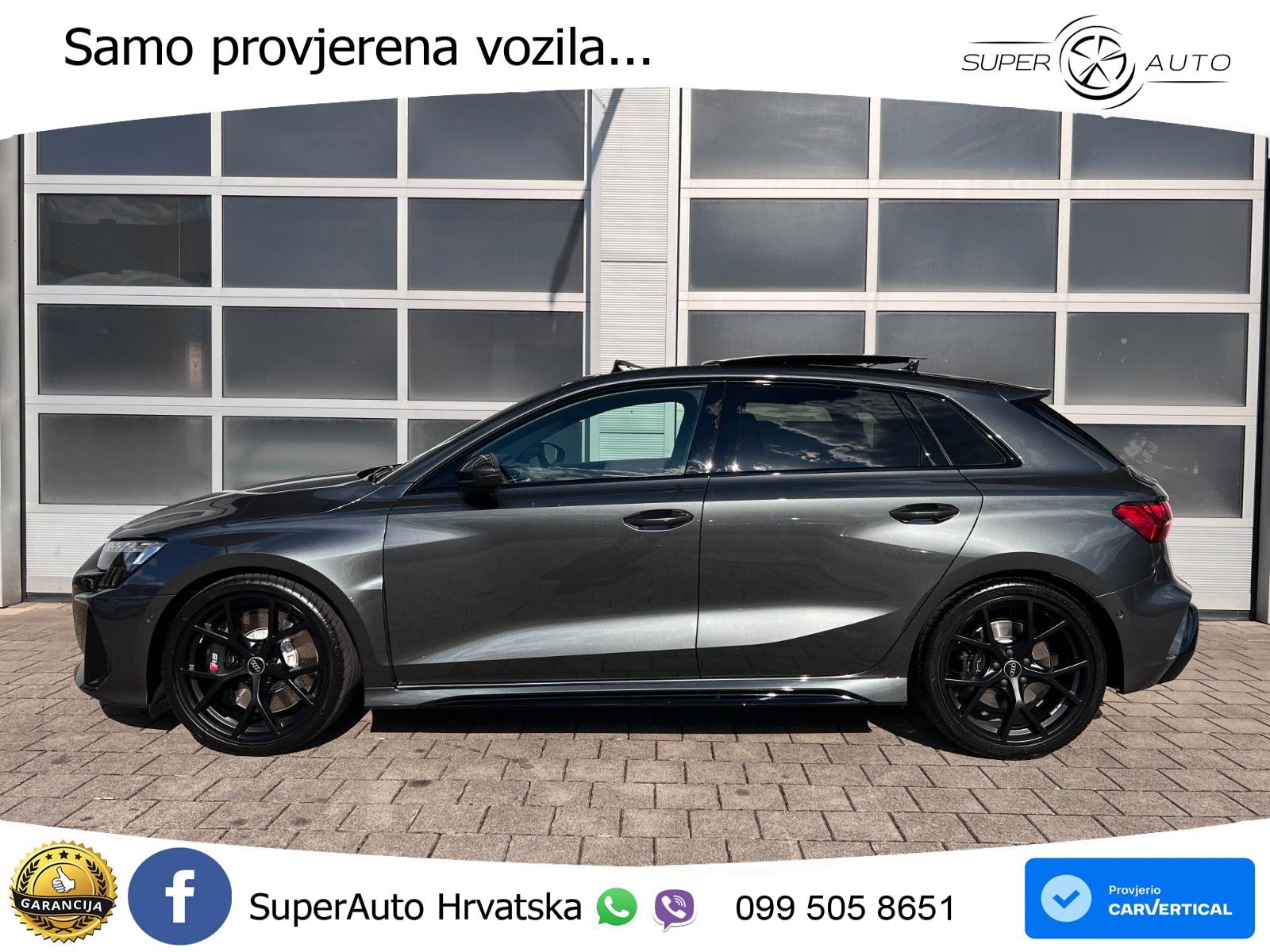 Audi RS3 Sportback 2.5 TFSI (400 KS) quattro S tronic LED+GR SJED+ACC