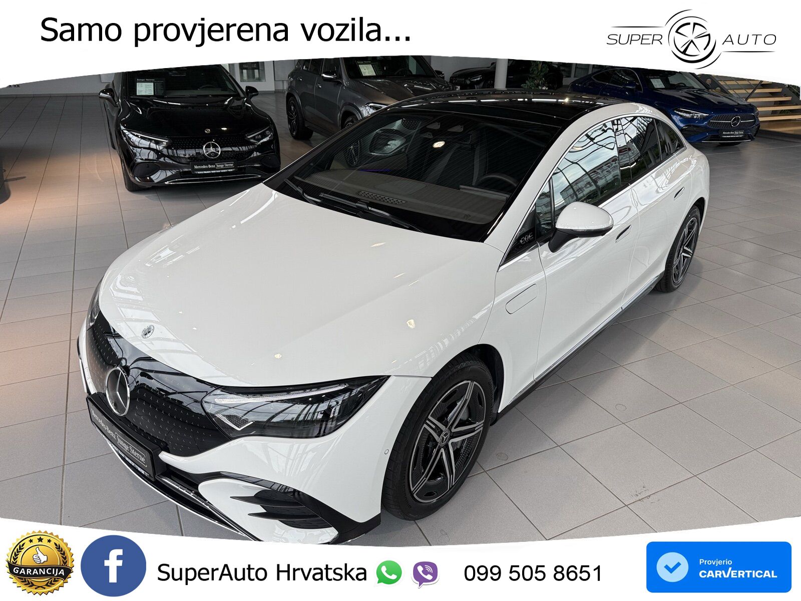 Mercedes EQE 350 98 kWh (292 KS) 4MATIC