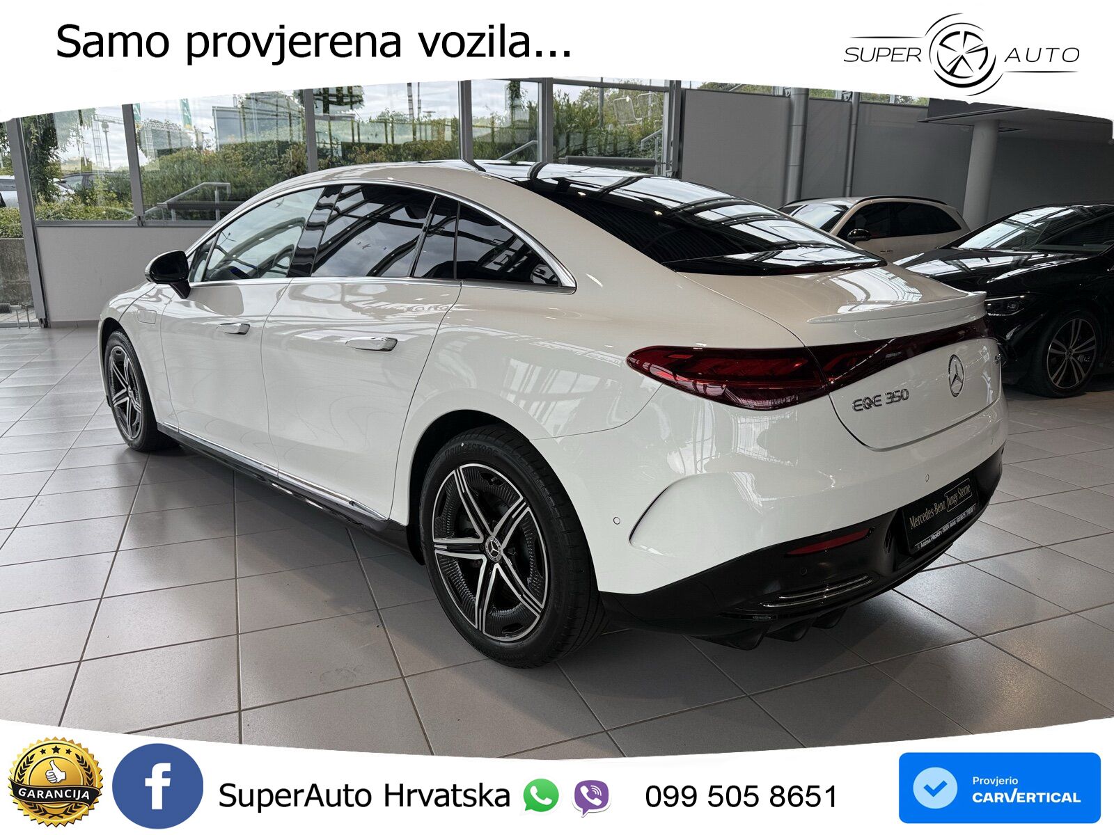Mercedes EQE 350 98 kWh (292 KS) 4MATIC