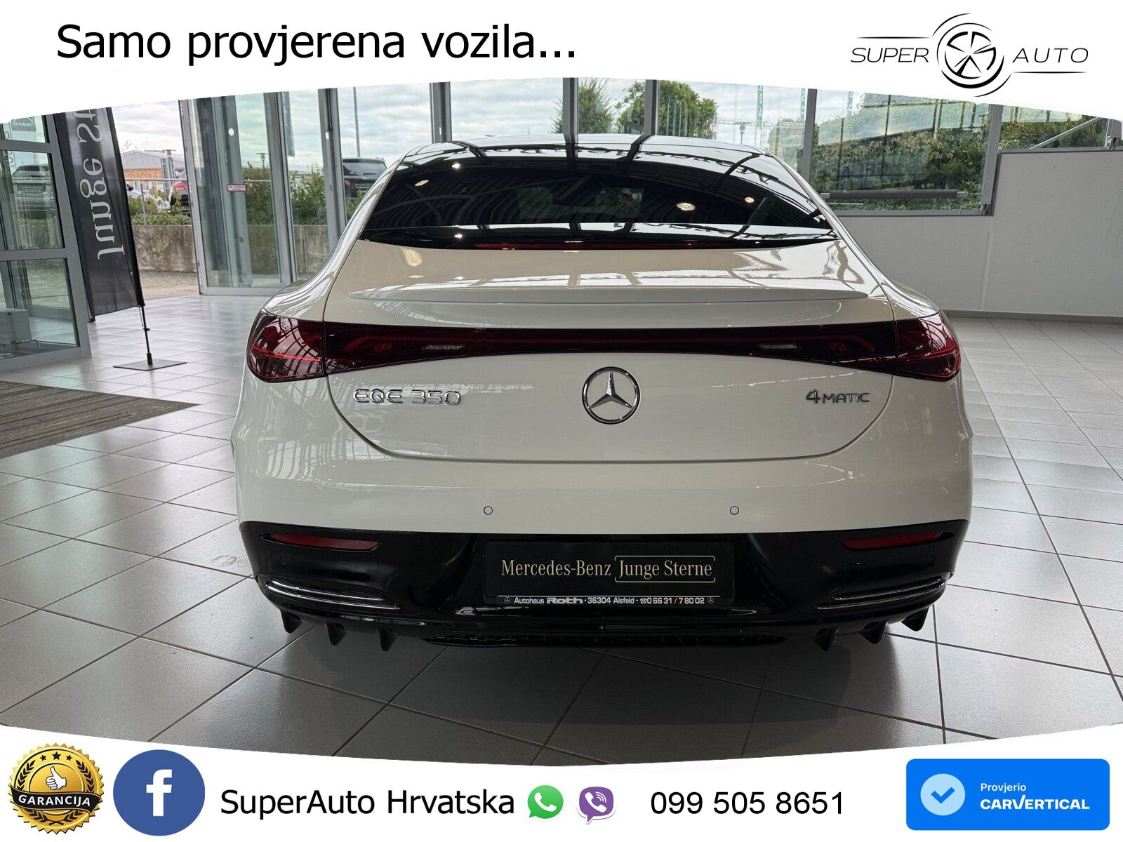 Mercedes EQE 350 98 kWh (292 KS) 4MATIC