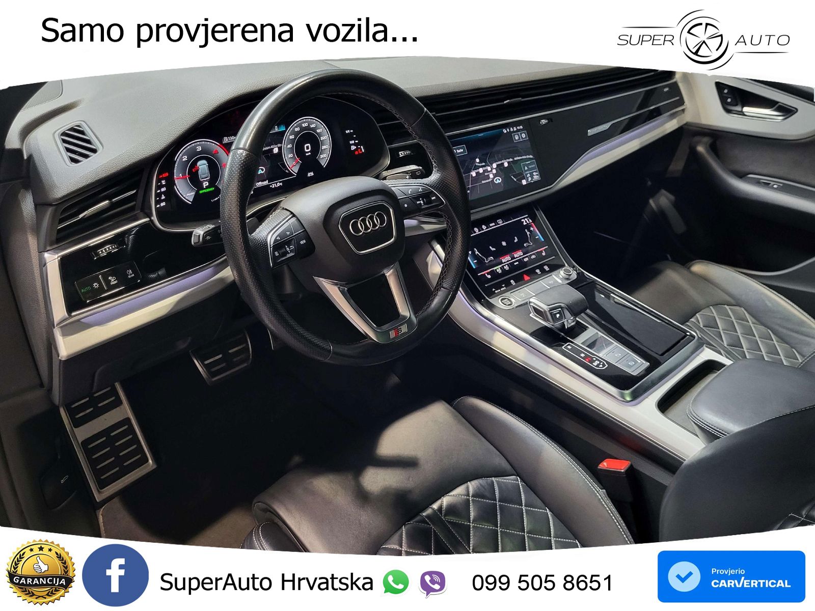 Audi Q8 50 TDI V6 (286 KS) quattro Tiptronic