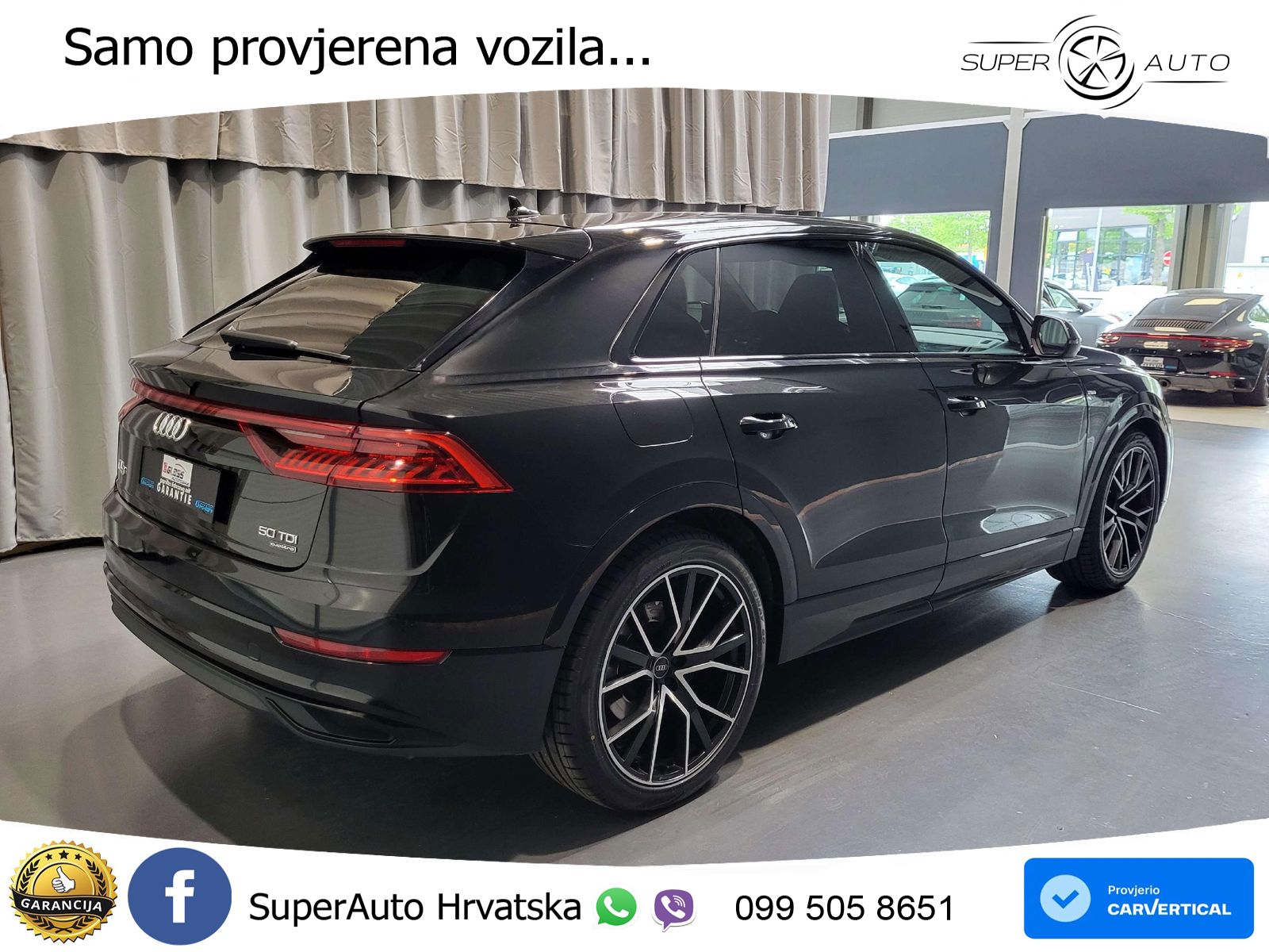 Audi Q8 50 TDI V6 (286 KS) quattro Tiptronic