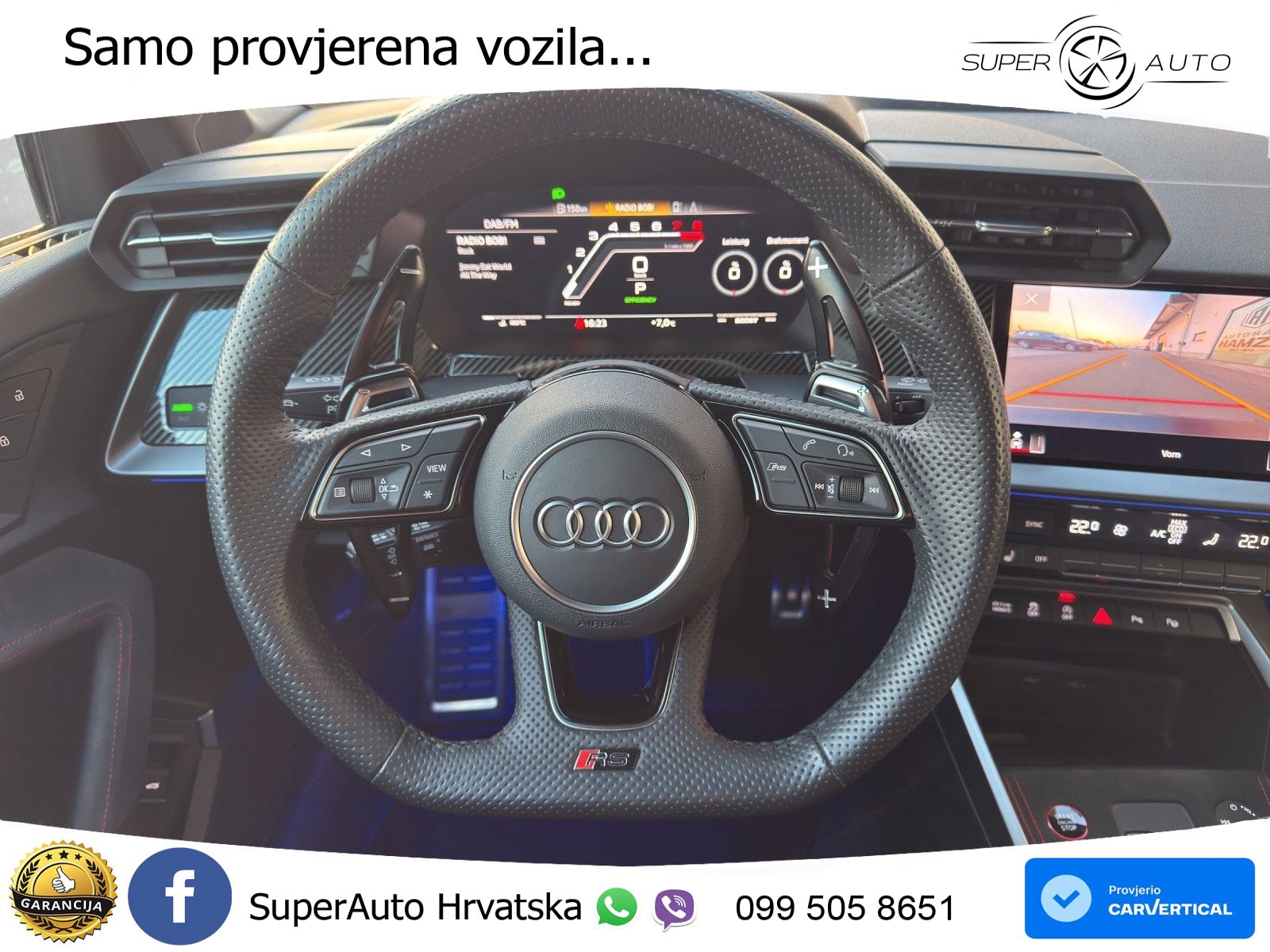 Audi RS3 Sedan 2.5 TFSI (400 KS) quattro S tronic LED+GR SJED+ACC