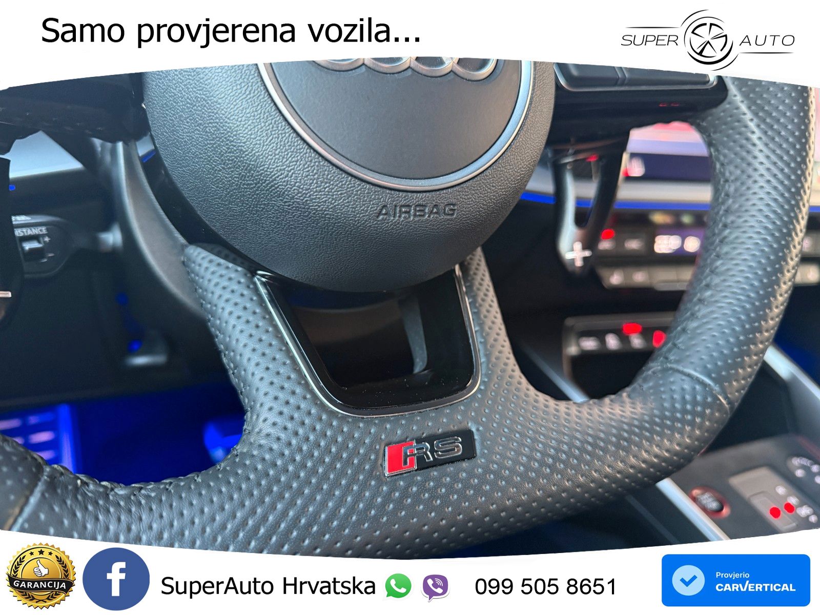 Audi RS3 Sedan 2.5 TFSI (400 KS) quattro S tronic LED+GR SJED+ACC
