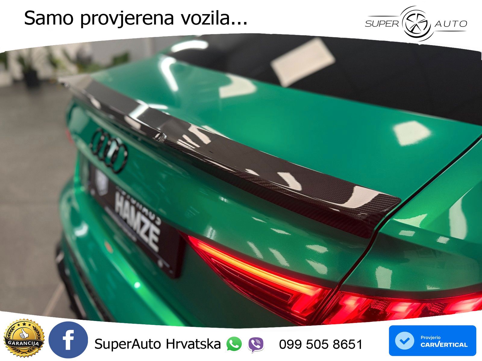 Audi RS3 Sedan 2.5 TFSI (400 KS) quattro S tronic LED+GR SJED+ACC