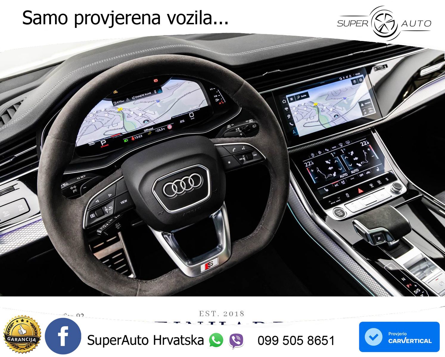 Audi Q8 50 TDI V6 (286 KS) quattro Tiptronic