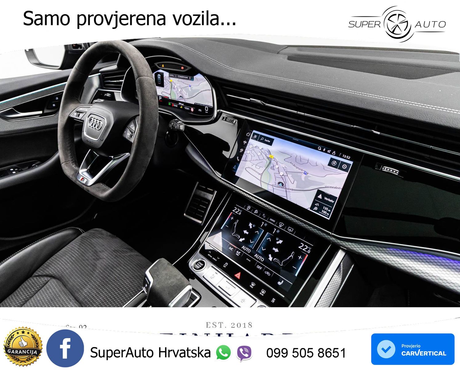 Audi Q8 50 TDI V6 (286 KS) quattro Tiptronic