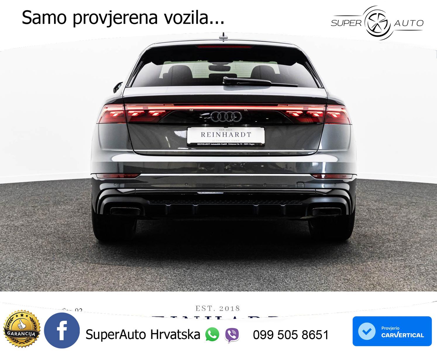 Audi Q8 50 TDI V6 (286 KS) quattro Tiptronic