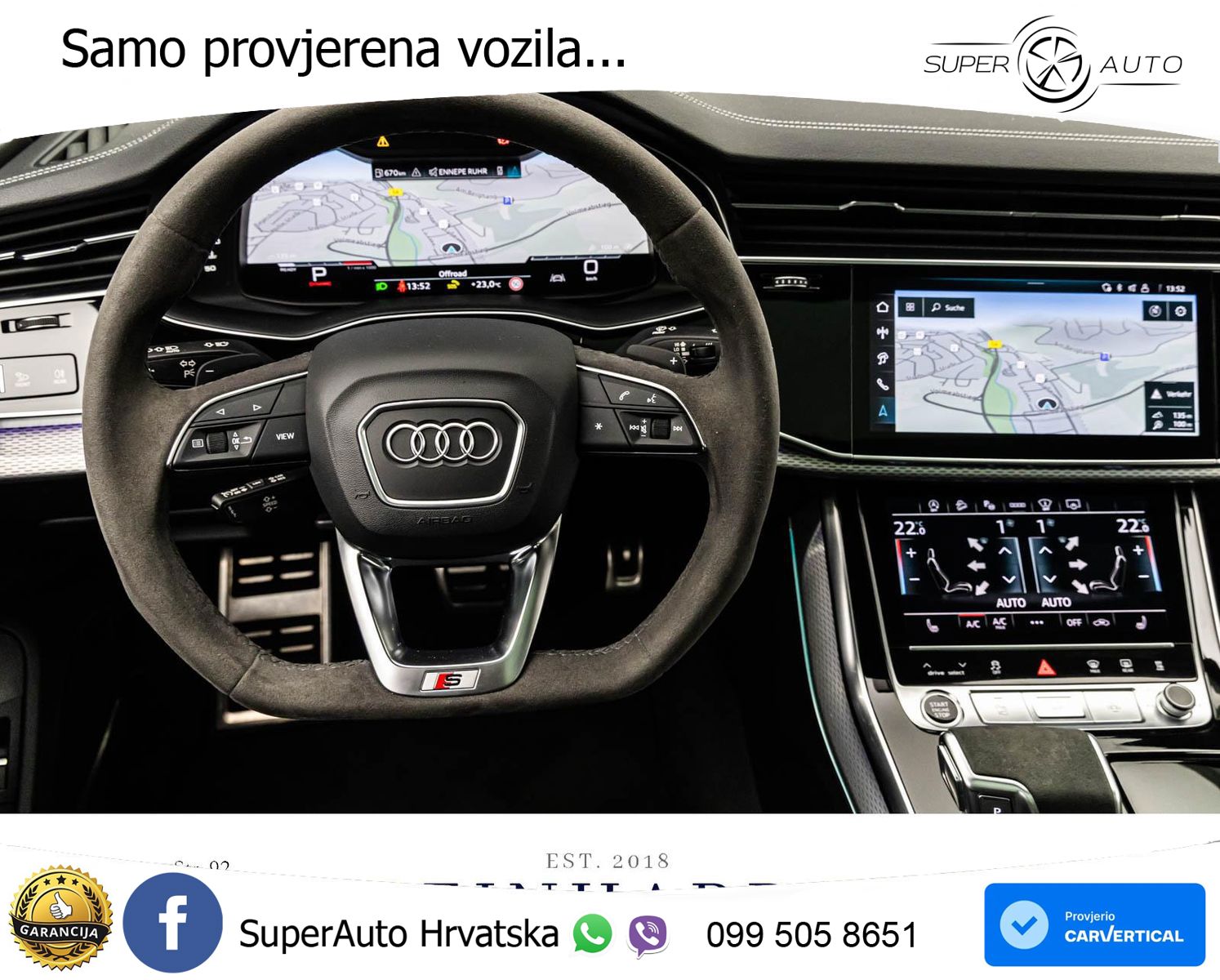 Audi Q8 50 TDI V6 (286 KS) quattro Tiptronic