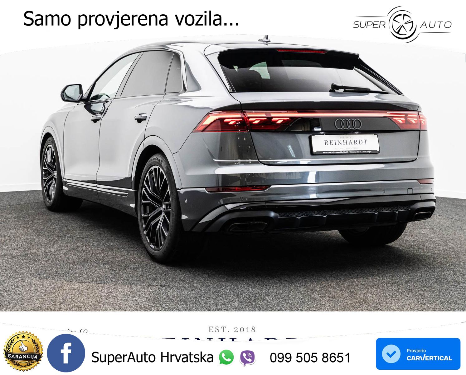 Audi Q8 50 TDI V6 (286 KS) quattro Tiptronic