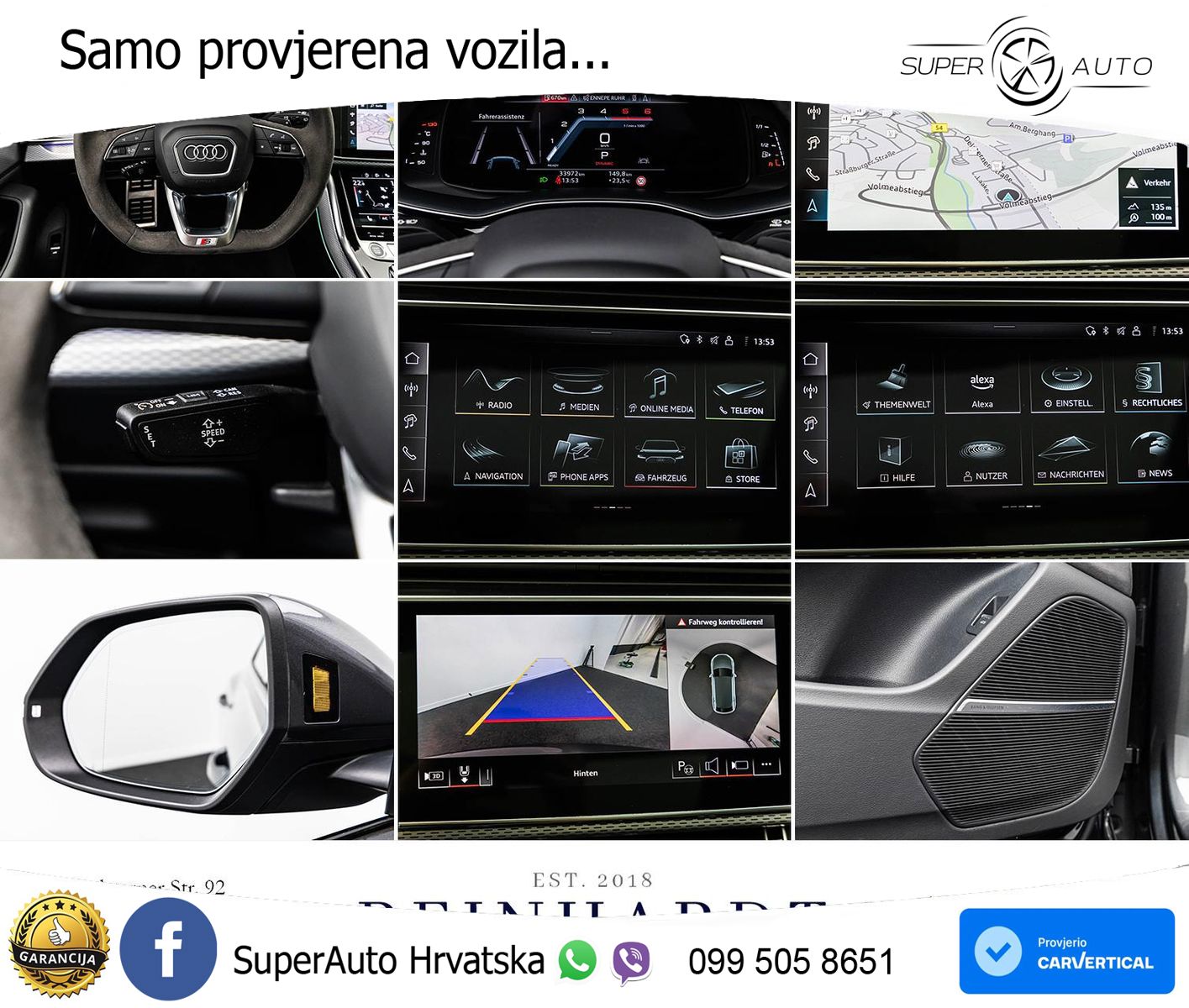Audi Q8 50 TDI V6 (286 KS) quattro Tiptronic