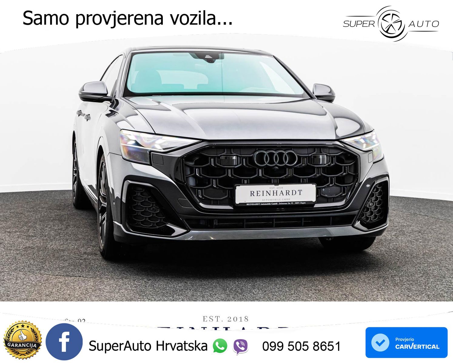 Audi Q8 50 TDI V6 (286 KS) quattro Tiptronic
