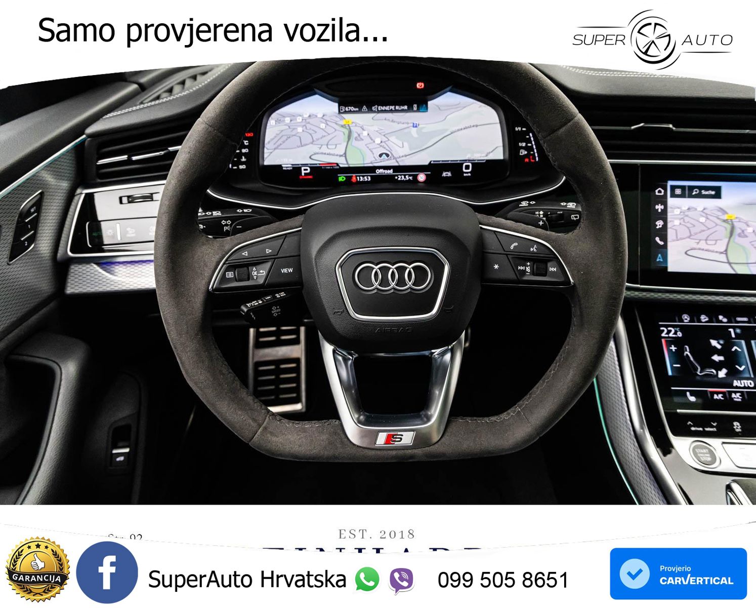 Audi Q8 50 TDI V6 (286 KS) quattro Tiptronic