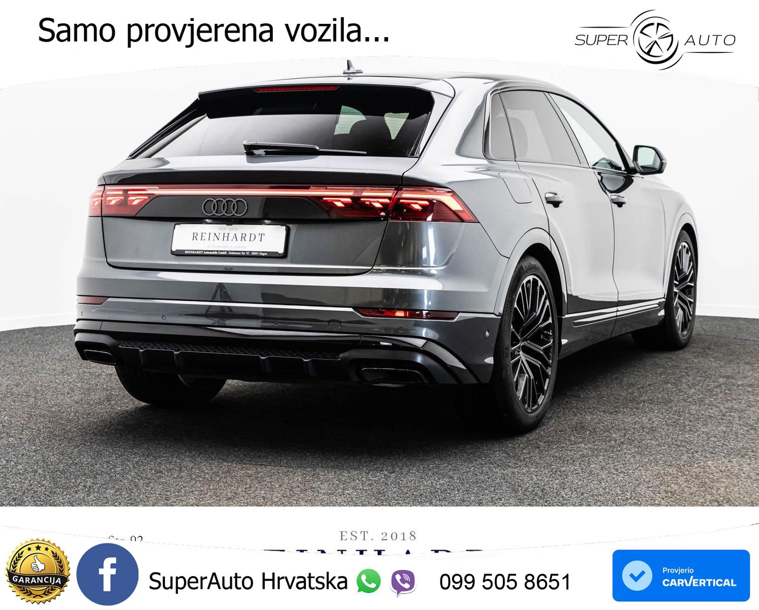 Audi Q8 50 TDI V6 (286 KS) quattro Tiptronic