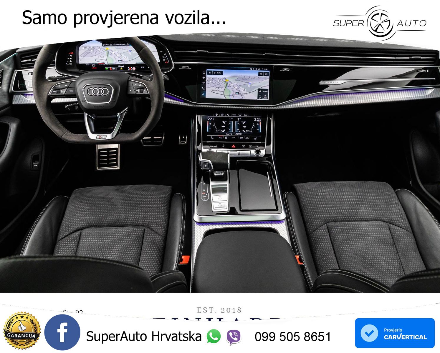 Audi Q8 50 TDI V6 (286 KS) quattro Tiptronic