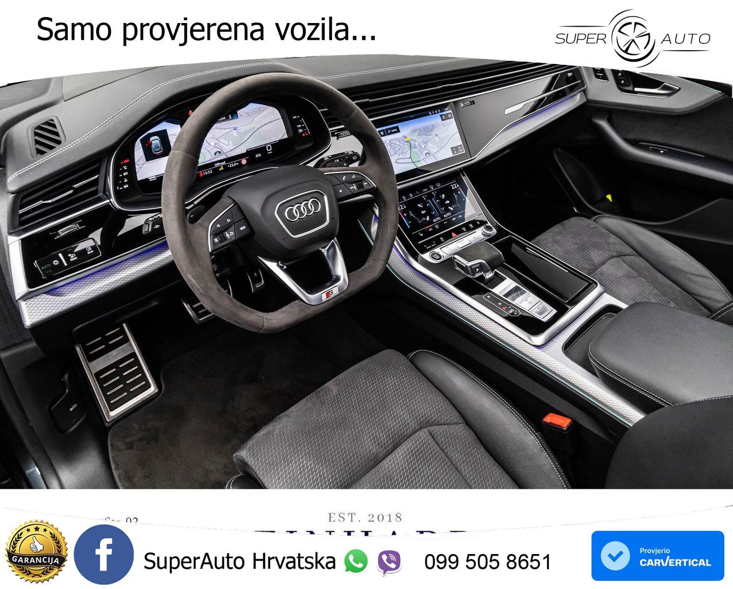 Audi Q8 50 TDI V6 (286 KS) quattro Tiptronic