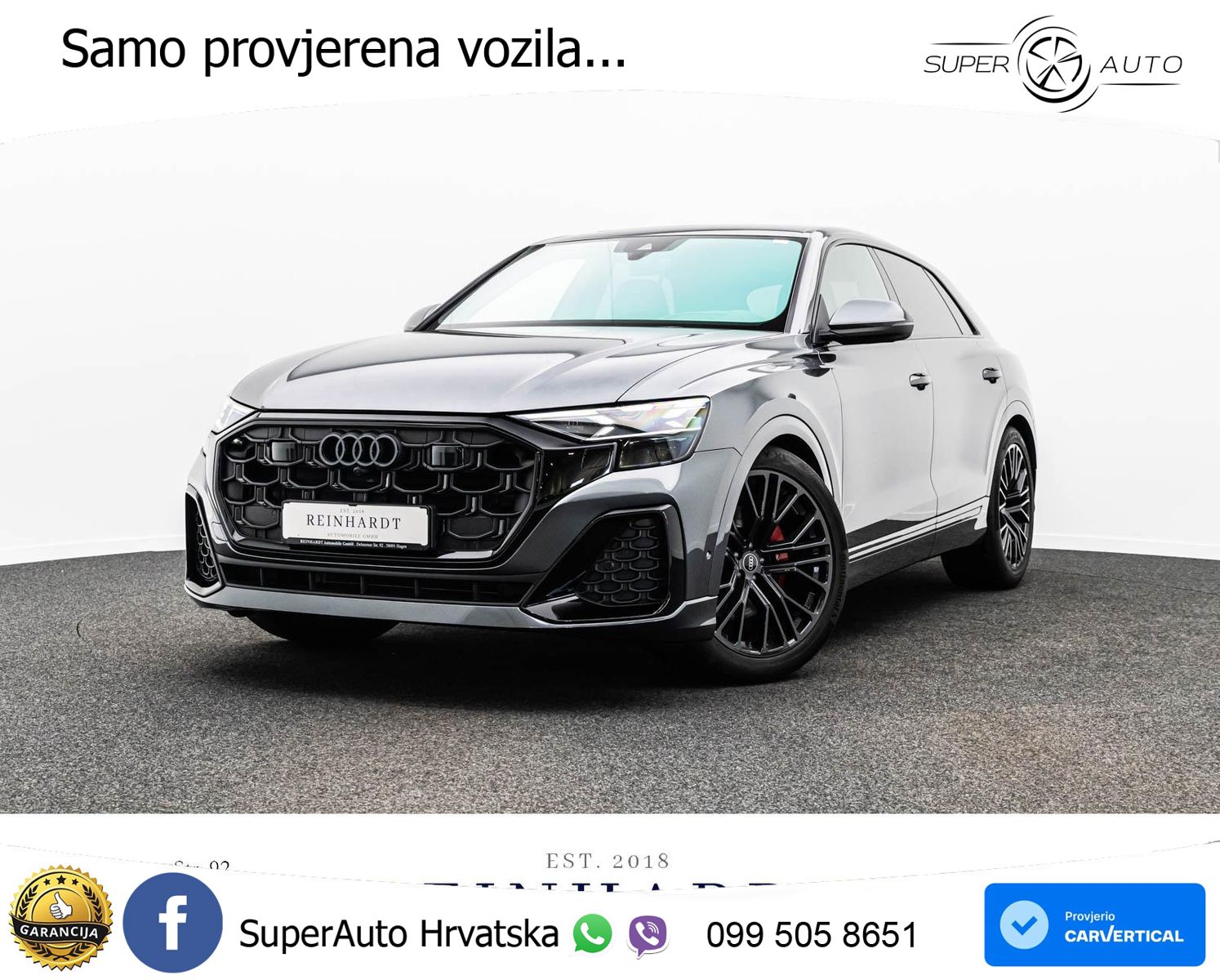 Audi Q8 50 TDI V6 (286 KS) quattro Tiptronic