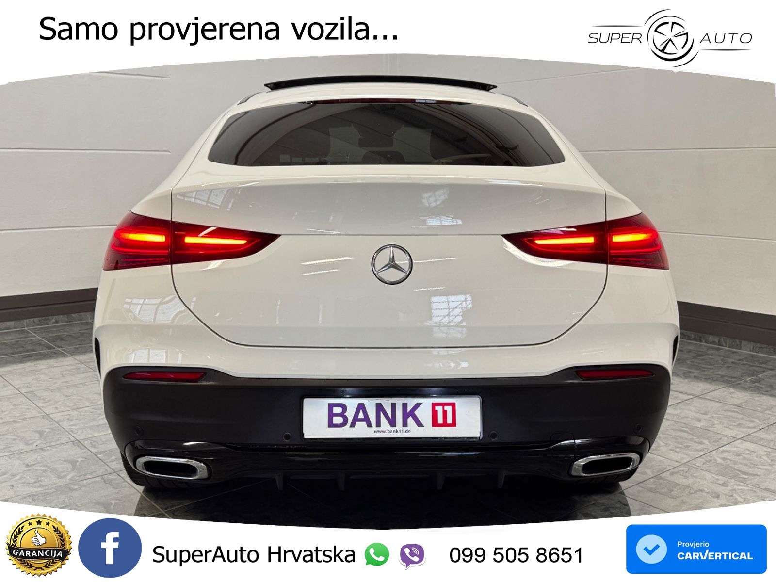 Mercedes GLE Coupe 300d (269 ks) EQ Boost 4MATIC 9G-TRONIC AMG LED+GR SJED+ACC