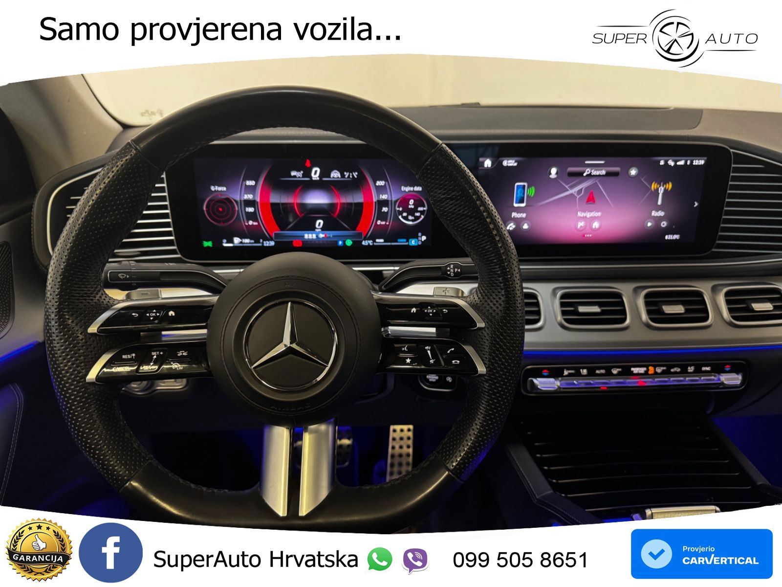 Mercedes GLE Coupe 300d (269 ks) EQ Boost 4MATIC 9G-TRONIC AMG LED+GR SJED+ACC
