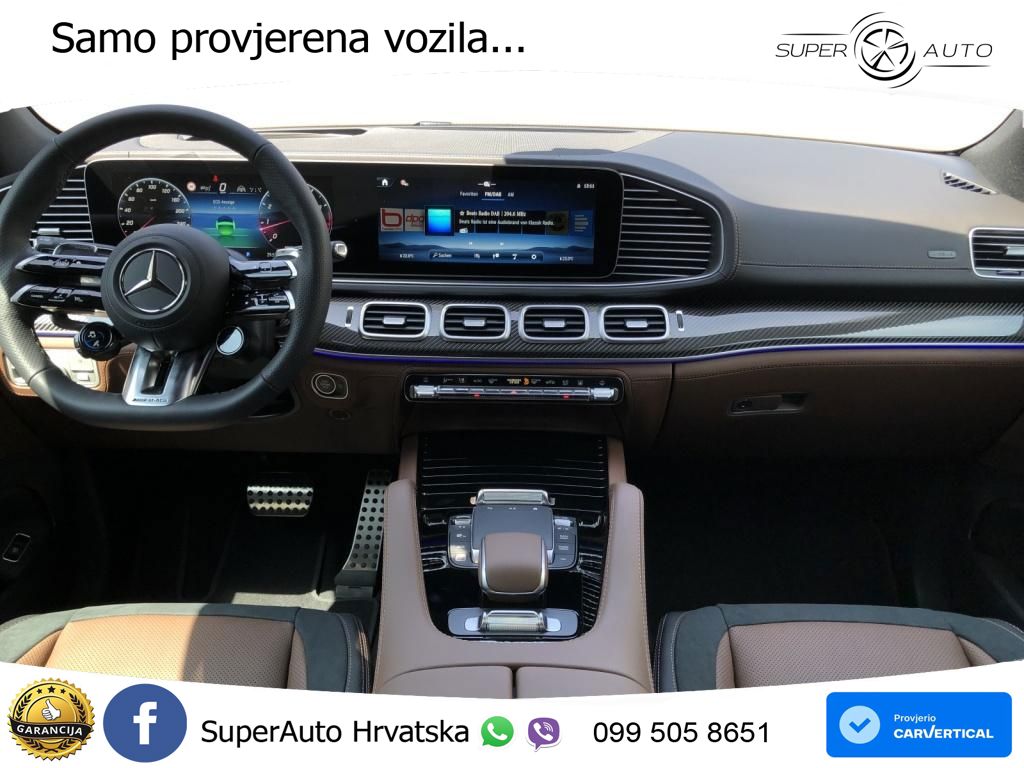 Mercedes AMG GLE 53 (435 KS) EQ Boost 4MATIC+ AMG SPEEDSHIFT TCT 9G LED+GR SJED+ACC