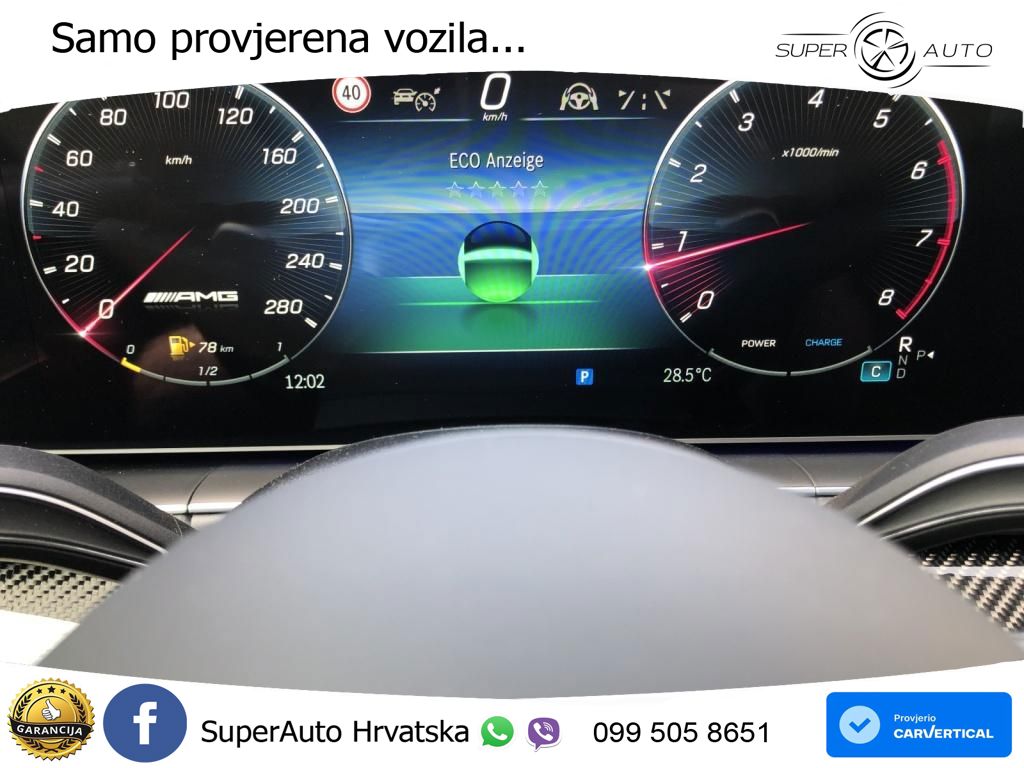 Mercedes AMG GLE 53 (435 KS) EQ Boost 4MATIC+ AMG SPEEDSHIFT TCT 9G LED+GR SJED+ACC