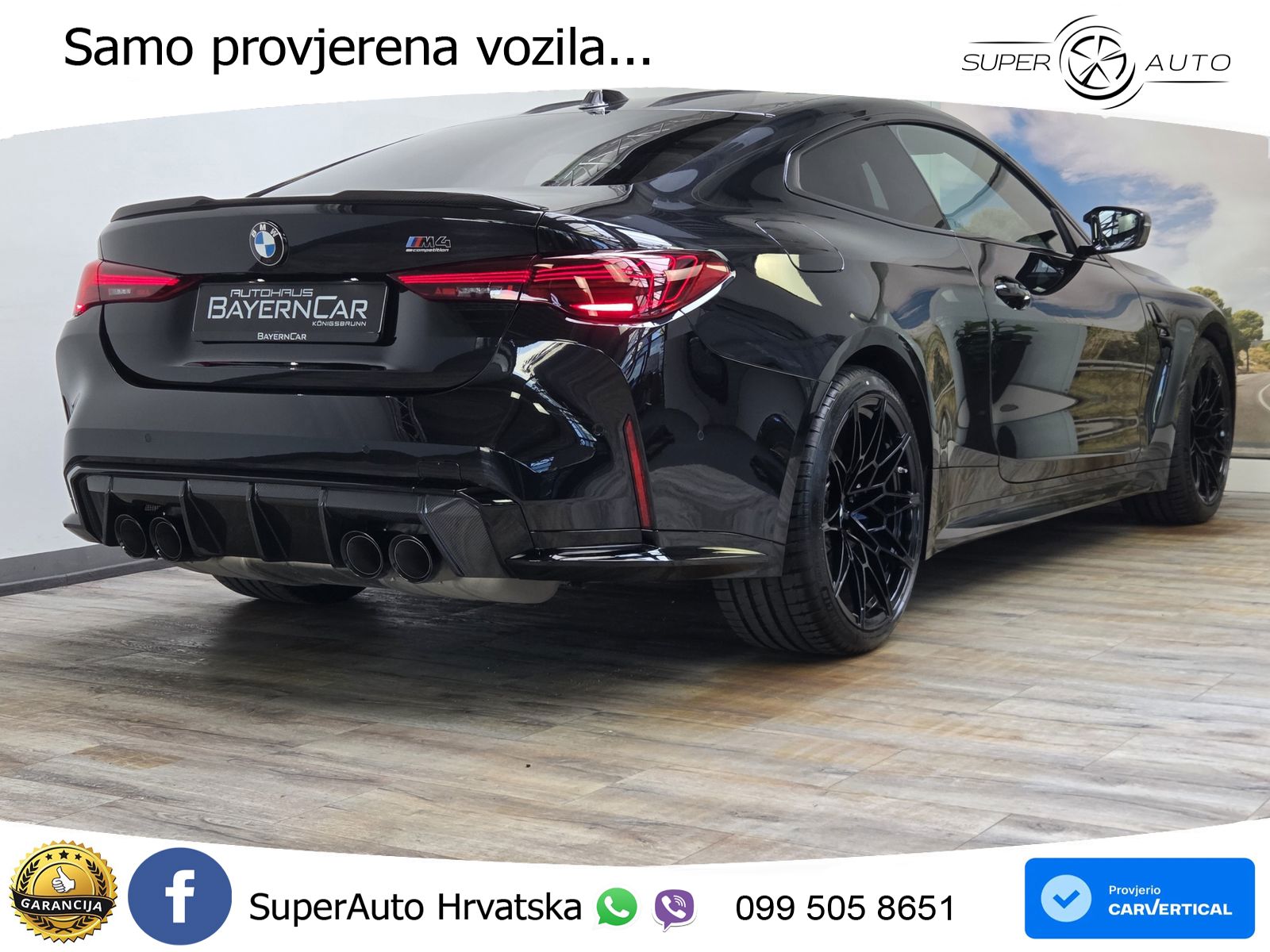 BMW M4 Competition 3.0 (530 KS) xDrive Steptronic LED+GR SJED+ACC