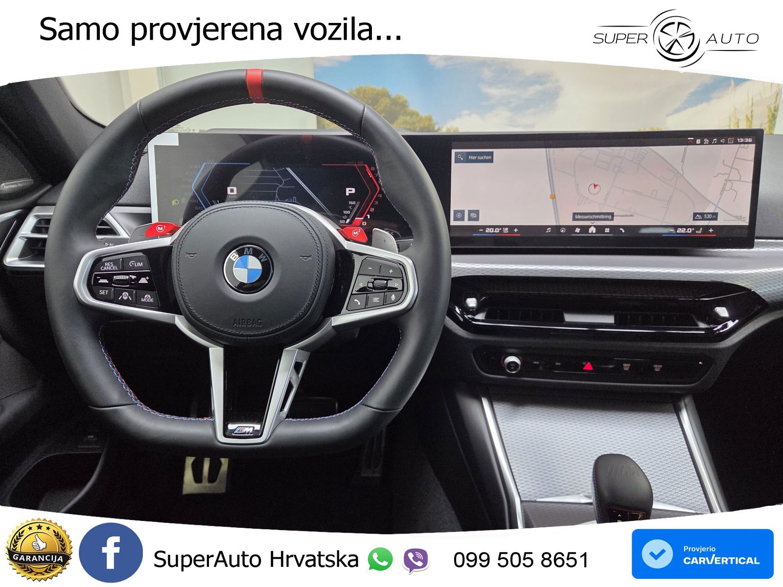 BMW M4 Competition 3.0 (530 KS) xDrive Steptronic LED+GR SJED+ACC