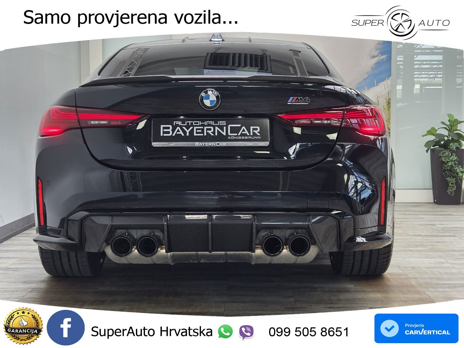 BMW M4 Competition 3.0 (530 KS) xDrive Steptronic LED+GR SJED+ACC