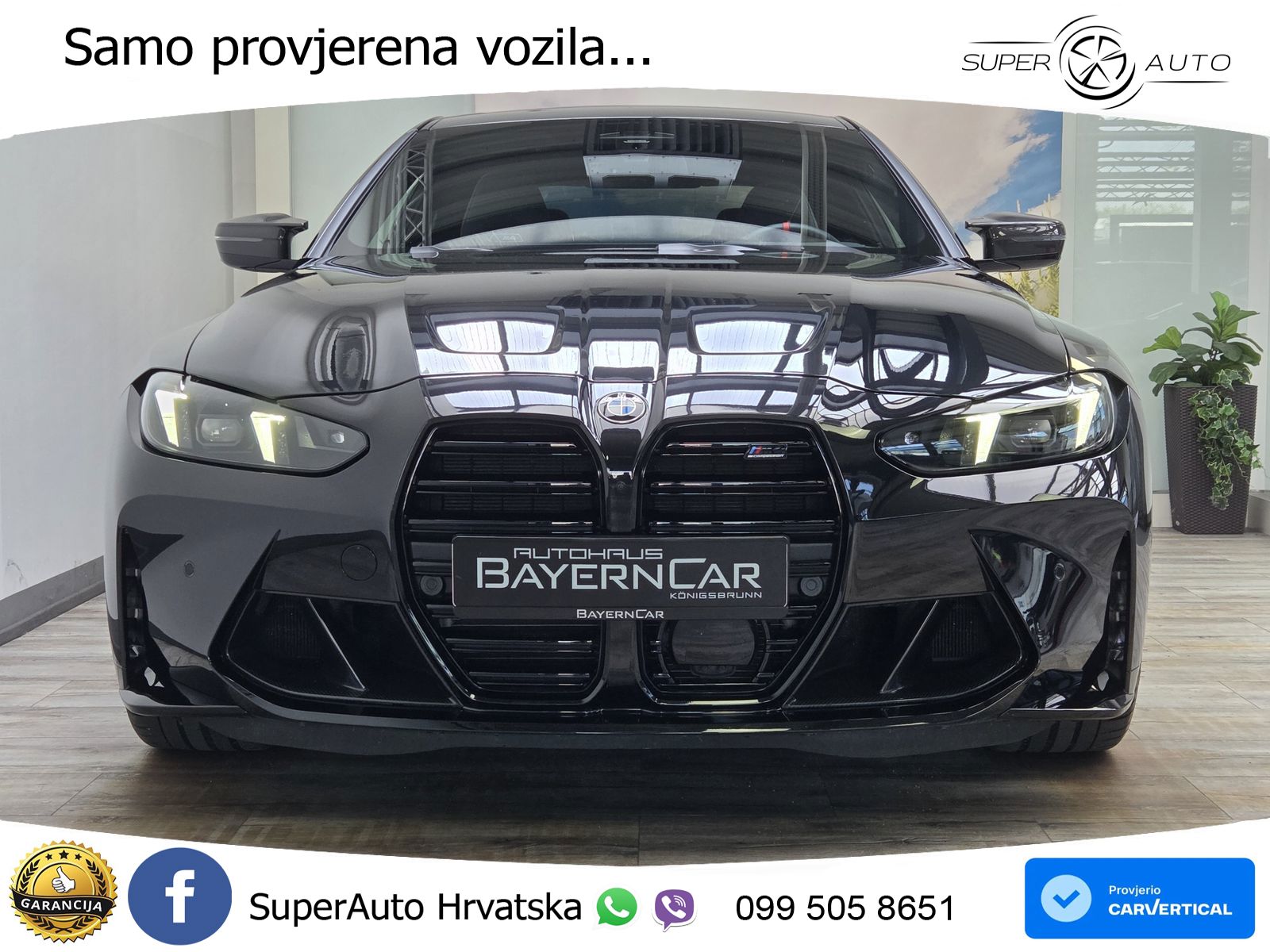 BMW M4 Competition 3.0 (530 KS) xDrive Steptronic LED+GR SJED+ACC