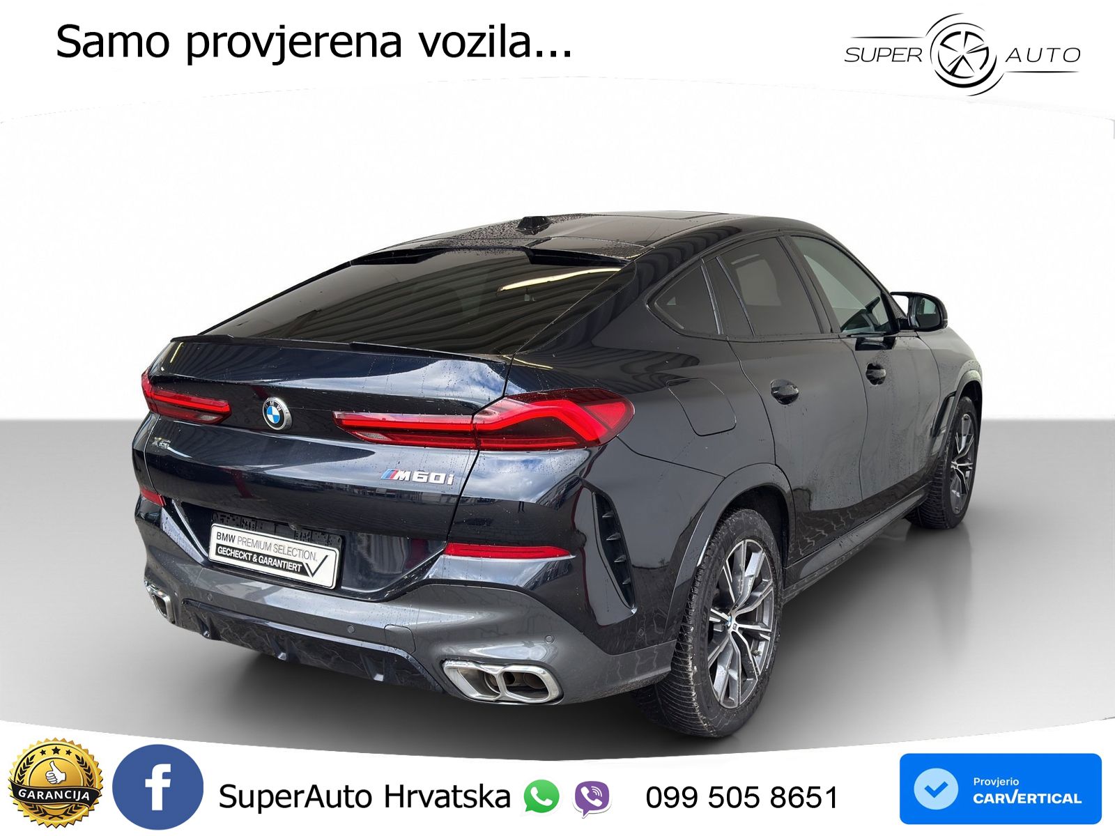 BMW X6 M60i V8 (530 KS) xDrive Steptronic