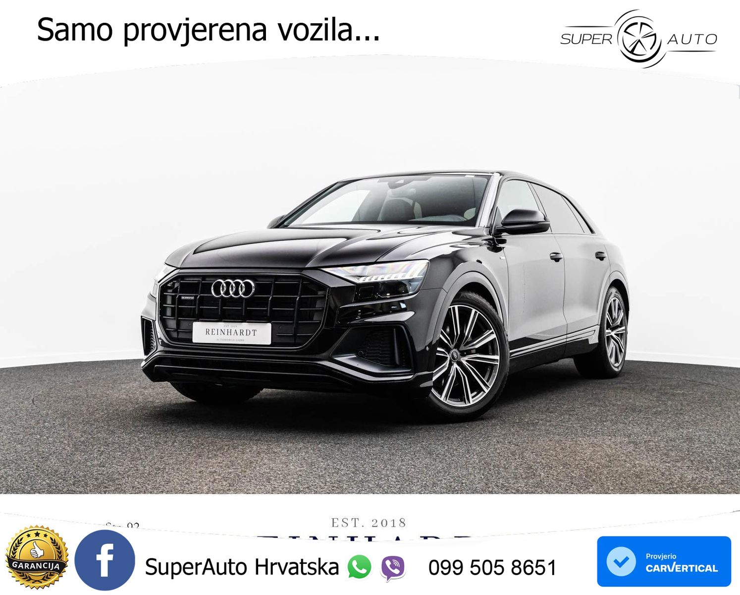 Audi Q8 50 TDI V6 (286 KS) quattro Tiptronic