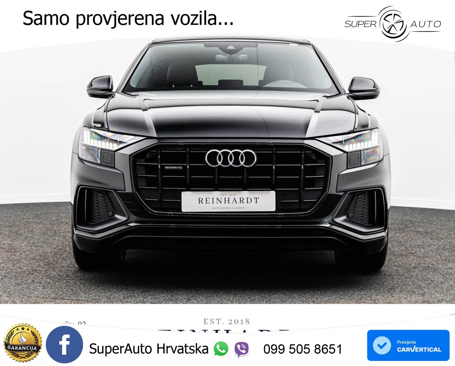 Audi Q8 50 TDI V6 (286 KS) quattro Tiptronic