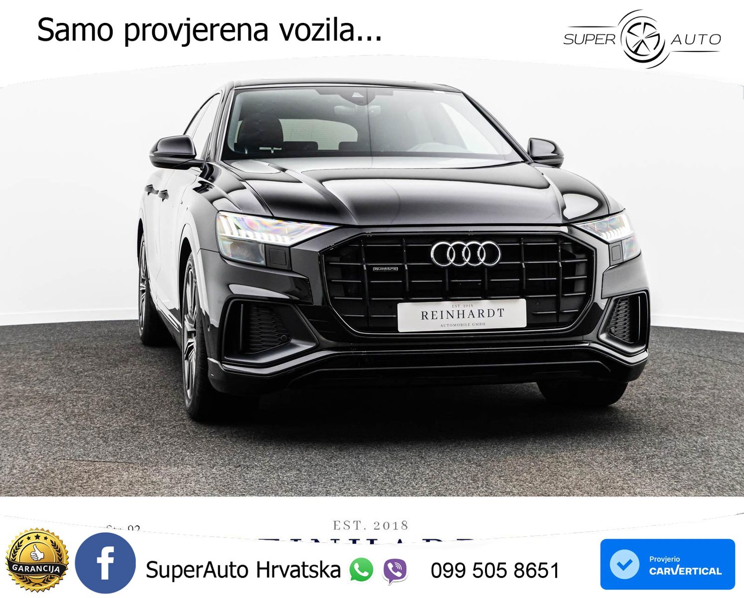 Audi Q8 50 TDI V6 (286 KS) quattro Tiptronic
